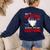 This Is My Scary Science Teacher Costume Ghost Halloween Women's Sweatshirt Back Print Navy