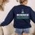 Science Because Figuring Things Out Better Student Teacher Women's Sweatshirt Back Print Navy Science Because Figuring Things Out Better Student Teacher Women's Sweatshirt Back Print Navy
