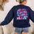 In My Science Teacher Era Teacher Women's Sweatshirt Back Print Navy In My Science Teacher Era Teacher Women's Sweatshirt Back Print Navy