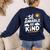 SÉ AMABLE Be Kind Bilingual Teacher Maestra Spanish Teacher Women's Sweatshirt Back Print Navy SÉ AMABLE Be Kind Bilingual Teacher Maestra Spanish Teacher Women's Sweatshirt Back Print Navy