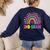 Second Grade Rainbow Girls Boys Teacher Team 2nd Grade Squad Women's Sweatshirt Back Print Navy Second Grade Rainbow Girls Boys Teacher Team 2nd Grade Squad Women's Sweatshirt Back Print Navy