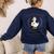 Second Grade Silly Goose Club For Teacher Or Student Women's Sweatshirt Back Print Navy Second Grade Silly Goose Club For Teacher Or Student Women's Sweatshirt Back Print Navy