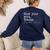 Show Your Work Thanks Math Teacher Women's Sweatshirt Back Print Navy Show Your Work Thanks Math Teacher Women's Sweatshirt Back Print Navy