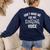 Singing Voice Singer Choir Chorus Music Teacher For Men Women Girls Kids Women's Sweatshirt Back Print Navy