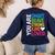 You Are SMART BRAVE STRONG KIND LOVED MOTIVATION TEACHER KID Women's Sweatshirt Back Print Navy You Are SMART BRAVE STRONG KIND LOVED MOTIVATION TEACHER KID Women's Sweatshirt Back Print Navy
