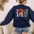You Are Smart Brave Strong Kind Loved Motivation Teacher Kid Women's Sweatshirt Back Print Navy