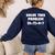 Solve This Problem 9X7467 Elementary Math Teacher Women's Sweatshirt Back Print Navy