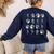 Space Science Student Teacher Leonard Moon Phases Men Women Kids Women's Sweatshirt Back Print Navy
