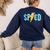 Special Education SPED Rocks Teacher Back To School Rock Women's Sweatshirt Back Print Navy Special Education SPED Rocks Teacher Back To School Rock Women's Sweatshirt Back Print Navy