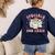 Specials Boo Crew Art Music Pe Tech Teacher Ghost Halloween Women's Sweatshirt Back Print Navy