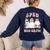 SPED Boo Crew Halloween Floral Ghost Special Ed SPED Teacher For Men Women Kids Women's Sweatshirt Back Print Navy