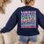 Sped Caffeinate Advocate Laminate Educate Teacher Women's Sweatshirt Back Print Navy Sped Caffeinate Advocate Laminate Educate Teacher Women's Sweatshirt Back Print Navy