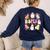 SPED Teacher Halloween Spooky Special Education Team Men Women Kids Women's Sweatshirt Back Print Navy SPED Teacher Halloween Spooky Special Education Team Men Women Kids Women's Sweatshirt Back Print Navy