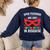 SPED Teacher Are Just Superheroes Disguise Special Education Women's Sweatshirt Back Print Navy