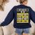 Spelling Bee Halloween Teachers Bee Spelling Competition Women's Sweatshirt Back Print Navy