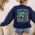 Spooky Halloween Math Teacher Women's Sweatshirt Back Print Navy