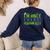 Only Spooky Periodically Halloween Chemistry Teacher Men Women Women's Sweatshirt Back Print Navy Only Spooky Periodically Halloween Chemistry Teacher Men Women Women's Sweatshirt Back Print Navy