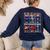 Spooky Syllables Teacher Halloween Educational Kids Women's Sweatshirt Back Print Navy Spooky Syllables Teacher Halloween Educational Kids Women's Sweatshirt Back Print Navy