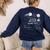 Square Root 82 Year Old Teacher 82nd Birthday For Men Women Kids Women's Sweatshirt Back Print Navy Square Root 82 Year Old Teacher 82nd Birthday For Men Women Kids Women's Sweatshirt Back Print Navy