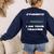 Students I Am Your Teacher T-Shirt Women's Sweatshirt Back Print Navy