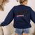 It Takes Balls To Teach PE Gym Teacher Women's Sweatshirt Back Print Navy It Takes Balls To Teach PE Gym Teacher Women's Sweatshirt Back Print Navy