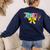 Teach Coquette Bow Teacher Back To School Happy First Day Women's Sweatshirt Back Print Navy Teach Coquette Bow Teacher Back To School Happy First Day Women's Sweatshirt Back Print Navy