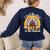 I Teach The Cutest Bees In The Beehive Teachers Day Women's Sweatshirt Back Print Navy