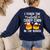I Teach The Cutest Candy Corn In The Bunch Teacher Halloween Women's Sweatshirt Back Print Navy I Teach The Cutest Candy Corn In The Bunch Teacher Halloween Women's Sweatshirt Back Print Navy