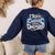 I Teach The Cutest Little Dolphins Cute Animal Teacher Women's Sweatshirt Back Print Navy I Teach The Cutest Little Dolphins Cute Animal Teacher Women's Sweatshirt Back Print Navy