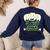 I Teach The Cutest Little Monsters Halloween Teacher Spooky Women's Sweatshirt Back Print Navy I Teach The Cutest Little Monsters Halloween Teacher Spooky Women's Sweatshirt Back Print Navy