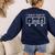 I Teach Kids To Read Teacher Science Of Reading Women Men Women's Sweatshirt Back Print Navy I Teach Kids To Read Teacher Science Of Reading Women Men Women's Sweatshirt Back Print Navy