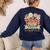 Teach Love Inspire Retro Groovy Daisy Back To School Teacher For Men Women Kids Women's Sweatshirt Back Print Navy Teach Love Inspire Retro Groovy Daisy Back To School Teacher For Men Women Kids Women's Sweatshirt Back Print Navy