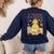 I Teach In My Pajamas Crayon Home School Teacher PJs Women's Sweatshirt Back Print Navy I Teach In My Pajamas Crayon Home School Teacher PJs Women's Sweatshirt Back Print Navy