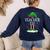 The Teacher Elf Christmas Family Matching Xmas Group For Men Women Women's Sweatshirt Back Print Navy