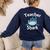 Teacher Shark Teacher For Men Women Women's Sweatshirt Back Print Navy