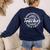 Teacher Thankful Blessed & Kind Of A Mess Hearts Cute Women's Sweatshirt Back Print Navy Teacher Thankful Blessed & Kind Of A Mess Hearts Cute Women's Sweatshirt Back Print Navy