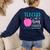 Teacher Of Tiny Humans Preschool Pre K Kindergarten Teacher Women's Sweatshirt Back Print Navy Teacher Of Tiny Humans Preschool Pre K Kindergarten Teacher Women's Sweatshirt Back Print Navy