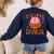 Teachers Love Brains Halloween T-Shirt For Men Women Women's Sweatshirt Back Print Navy Teachers Love Brains Halloween T-Shirt For Men Women Women's Sweatshirt Back Print Navy
