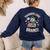 Teachers Love Brains Shirt Men Women Teacher Halloween Women's Sweatshirt Back Print Navy