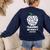 Teachers Are Worth It Red For Ed Women's Sweatshirt Back Print Navy Teachers Are Worth It Red For Ed Women's Sweatshirt Back Print Navy
