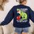 Teachersaurus Rex Dinosaur Like A Normal Teacher Saurus Women's Sweatshirt Back Print Navy Teachersaurus Rex Dinosaur Like A Normal Teacher Saurus Women's Sweatshirt Back Print Navy