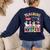 Teaching Future Leaders Groovy Teacher Back To School Women's Sweatshirt Back Print Navy Teaching Future Leaders Groovy Teacher Back To School Women's Sweatshirt Back Print Navy