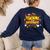 Teaching Is My Superpower Retro Comic Teacher Women's Sweatshirt Back Print Navy Teaching Is My Superpower Retro Comic Teacher Women's Sweatshirt Back Print Navy