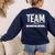 Team Homeschool Homeschooler Homeschooling Teacher Mom Kids Women's Sweatshirt Back Print Navy Team Homeschool Homeschooler Homeschooling Teacher Mom Kids Women's Sweatshirt Back Print Navy
