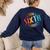 Team Sixth Grade Teacher Student Back To School 6th Grade Women's Sweatshirt Back Print Navy