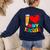 Teens Graduation I Heart My Teachers I Love My Teachers Women's Sweatshirt Back Print Navy Teens Graduation I Heart My Teachers I Love My Teachers Women's Sweatshirt Back Print Navy