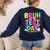 Testing Day Bruh It’s Test Day You Got This Teacher Student Women's Sweatshirt Back Print Navy Testing Day Bruh It’s Test Day You Got This Teacher Student Women's Sweatshirt Back Print Navy