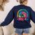 Tie Dye Prek Teacher Rainbow Preschool Back To School Girl Women's Sweatshirt Back Print Navy Tie Dye Prek Teacher Rainbow Preschool Back To School Girl Women's Sweatshirt Back Print Navy