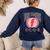 Tired Teachers Club Study Lover School Apparel Women's Sweatshirt Back Print Navy Tired Teachers Club Study Lover School Apparel Women's Sweatshirt Back Print Navy