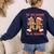 Tis The Season Reading Christmas Shirt Book Lovers Teacher Women's Sweatshirt Back Print Navy